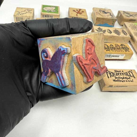 17 Rubber Stamps Stampers Anonymous Azadi Earles B. Kliban Design Hero Arts Vap - Picture 9 of 16